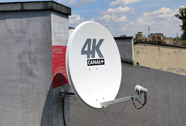 montaż anteny Canal+ 4K łódź